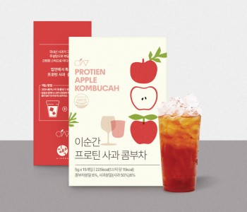 이순간 프로틴 사과 콤부차